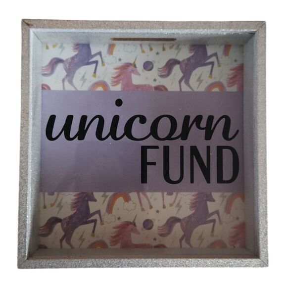 🦄 Unicorn Piggy Bank Wall Decoration‎ - Picture 1 of 6